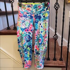 Lilly Pulitzer Luxletic Vibrant Floral Capri Leggings